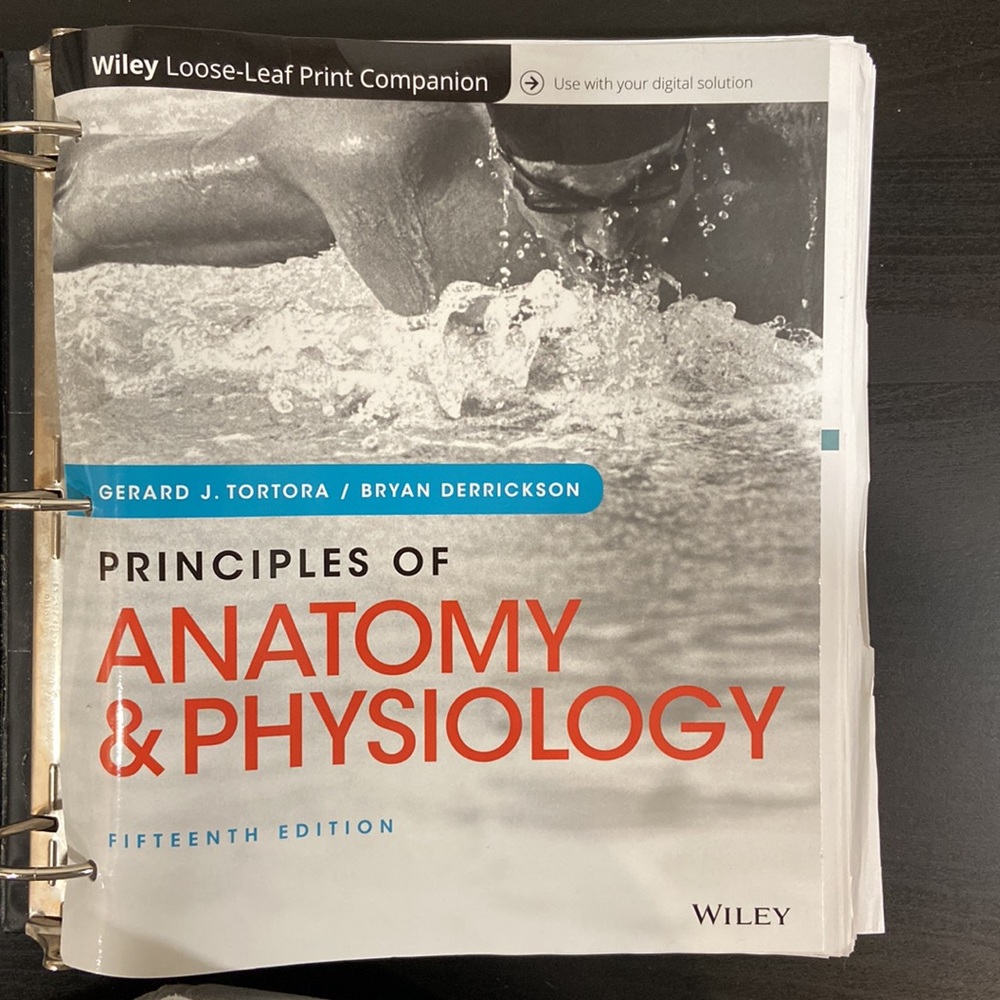 Principles of Anatomy and Physiology 15th edition